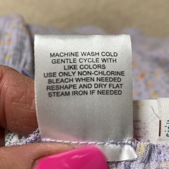 Lilac Boho Gypsy Cami Crop Top and Skirt Set - Picture 5 of 5